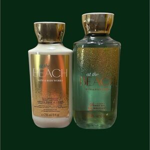 Bath and Body Works At the Beach Body Lotion and Shower Gel